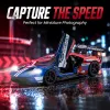1:28 alloy car model Ford GT racing car lights music door rebound force Item Picture